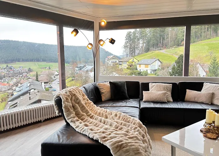 Panorama-suite Mit Kamin & Balkon, Ruhe, Weitblick & Im Schwarzwald *