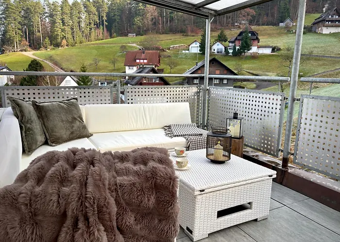 Panorama-suite Mit Kamin & Balkon, Ruhe, Weitblick & Im Schwarzwald شقة *